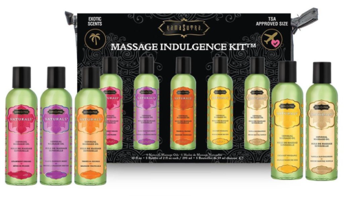 Набор массажных масел Massage Indulgence Kit - 0