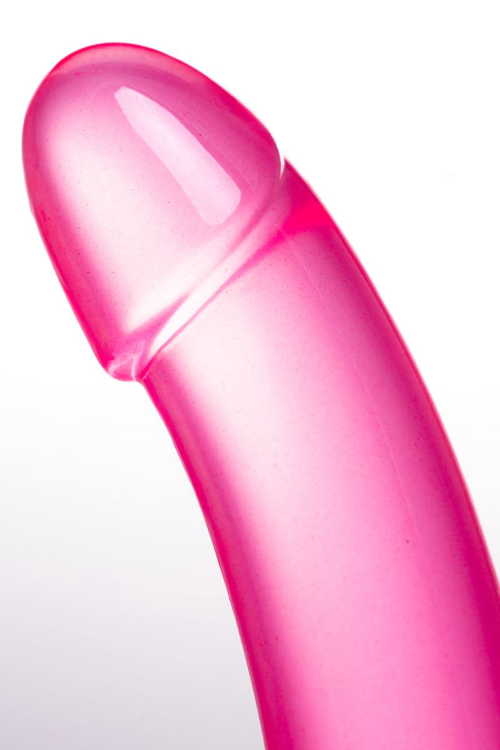 Розовый реалистичный фаллоимитатор Fush - 18 см. - 9