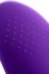 Фиолетовый ротатор «Дрючка-заменитель» с функцией нагрева - 18 см. - 12