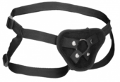 Черные трусики для страпона V V Adjustable Harness with O-Ring - 1