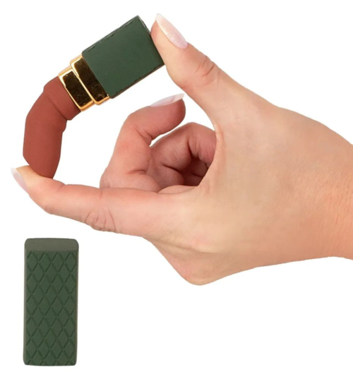 Зеленый вибратор-помада Luxurious Lipstick Vibrator - 1