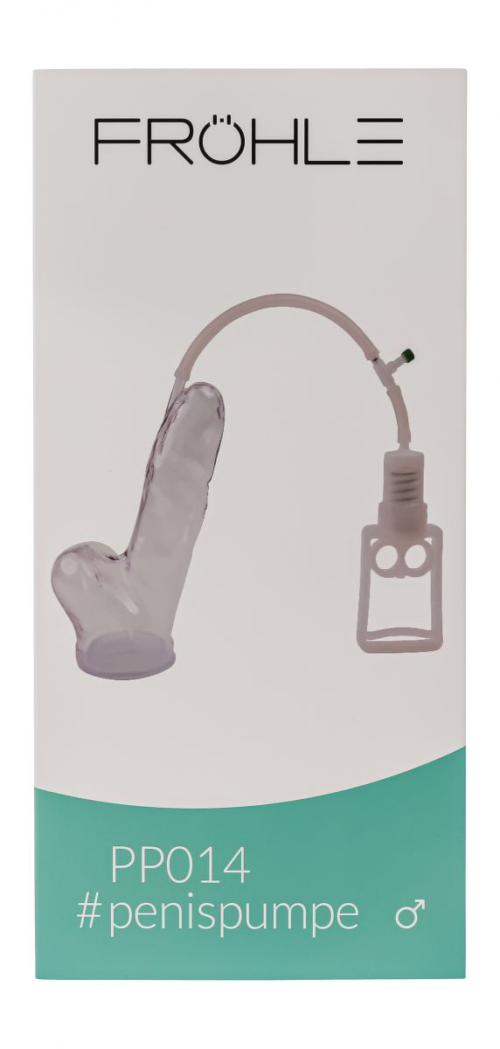 Реалистичная вакуумная помпа с насосом-поршнем Realistic Penis Pump Professional - 1