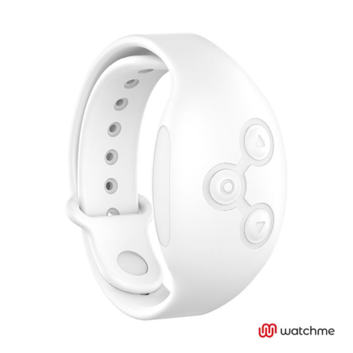 Голубое виброяйцо с белым пультом-часами Wearwatch Egg Wireless Watchme - 3
