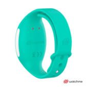 Голубое виброяйцо с зеленым пультом-часами Wearwatch Egg Wireless Watchme - 4