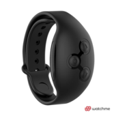 Розовое виброяйцо с черным пультом-часами Wearwatch Egg Wireless Watchme - 4