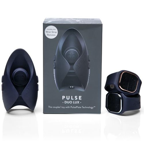 Инновационный мастурбатор PULSE Duo Lux с 2 пультами-часами - 1