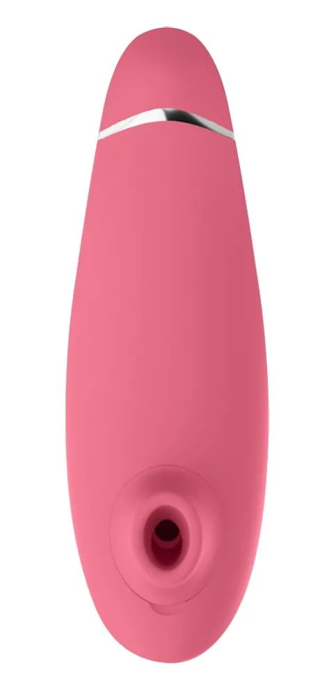 Розовый клиторальный стимулятор Womanizer Premium 2 - 1