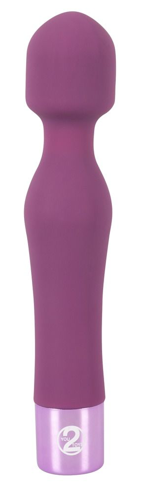 Фиолетовый жезловый вибратор Wand Vibe - 18,4 см. - 0