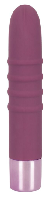 Фиолетовый вибратор-кролик с ребрышками Rabbit Vibe - 16 см. - 2