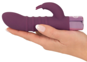 Фиолетовый вибратор-кролик с ребрышками Rabbit Vibe - 16 см. - 4