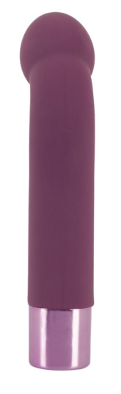 Фиолетовый G-стимулятор с вибрацией G-Spot Vibe - 16 см. - 2