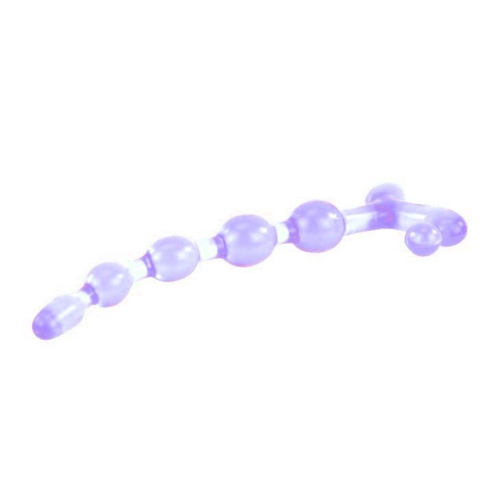 Фиолетовый анальный стимулятор - 22 см. - 1