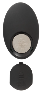 Черная анальная вибровтулка Remote Controlled Butt Plug - 14,2 см. - 4
