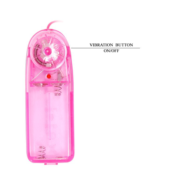 Розовое виброяйцо с выносным пультом - 6