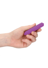 Набор фиолетовых вагинальных расширителей с вибропулей Silicone Vaginal Dilator Set - 3