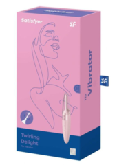 Нежно-розовый точечный стимулятор Twirling Delight - 2