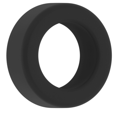 Чёрное эрекционное кольцо Cockring No.39 - 0