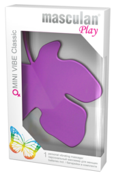 Фиолетовый массажер для женщин Masculan Play MINI VIBE Classic - 0