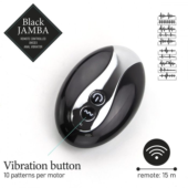 Универсальный анальный массажер Black Jamba Anal Vibrator - 12 см. - 3