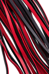 Черно-красный бондажный набор Bow-tie - 19