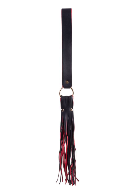 Черно-красный бондажный набор Bow-tie - 2