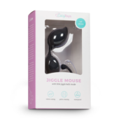 Черные вагинальные шарики Jiggle Mouse - 2