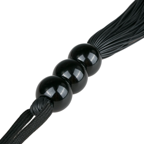 Черная силиконовая плеть Silicone Whip - 32 см. - 2
