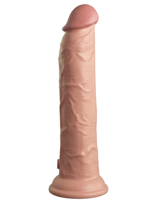 Телесный фаллоимитатор 9 Silicone Dual Density Cock - 25,4 см. - 1