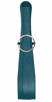 Зеленая шлепалка Belt Flogger - 54 см. - 0