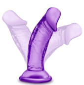 Фиолетовый фаллоимитатор на присоске SWEET N SMALL 4INCH DILDO - 11,4 см. - 3