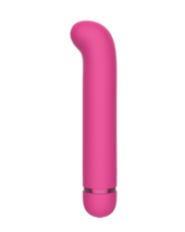 Розовый перезаряжаемый вибратор Flamie - 18,5 см. - 0