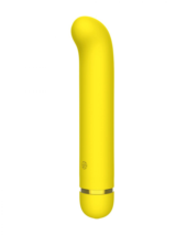 Желтый перезаряжаемый вибратор Flamie - 18,5 см. - 0