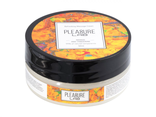 Массажный крем Pleasure Lab Refreshing с ароматом манго и мандарина - 50 мл. - 1
