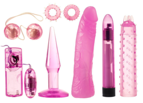 Розовый вибронабор Mystic Treasures Couples Kit - 0