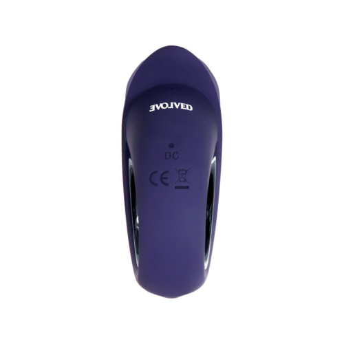 Фиолетовый вибростимулятор зоны G с функцией расширения Inflatable G - 16,5 см. - 4