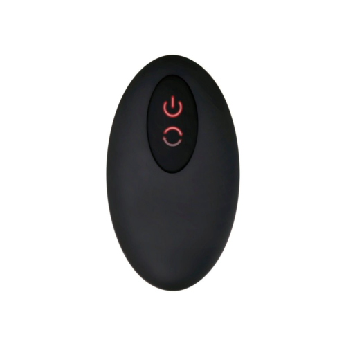 Черный вибростимулятор простаты Adam s Rotating P-spot Massager - 14,2 см. - 4