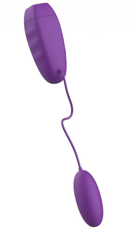 Фиолетовое виброяйцо Bnaughty Classic - 0