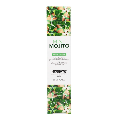 Разогревающее массажное масло с ароматом мохито Gourmet Mint Mojito - 50 мл. - 2