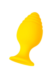Желтая анальная втулка Riffle - 7,5 см. - 3