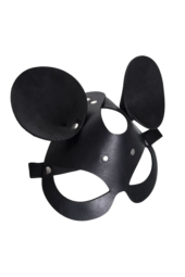 Черная маска с ушками мышки - 1