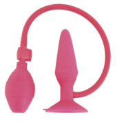 Розовая надувная втулка POPO Pleasure - 12 см. - 1