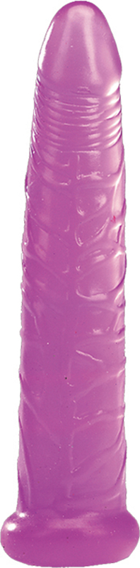 Фиолетовый желейный фаллоимитатор JELLY BENDERS THE EASY FIGHTER - 16,5 см. - 0