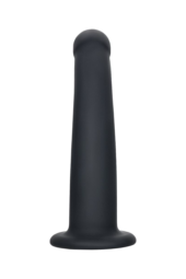 Черный анальный фаллоимитатор Serpens - 14 см. - 2