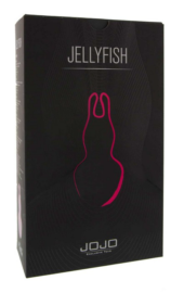 Клиторальный вибратор в форме розовой медузы JOJO Jellyfish - 10,2 см. - 0