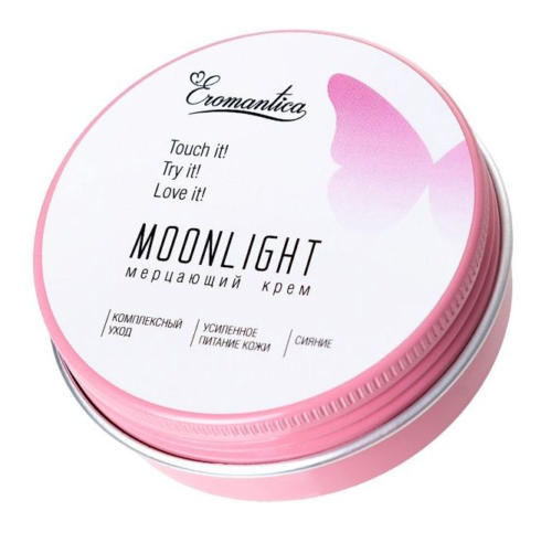 Мерцающий крем Eromantica Moonlight - 60 гр. - 0