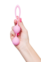 Розовые вагинальные шарики Lotus - 2