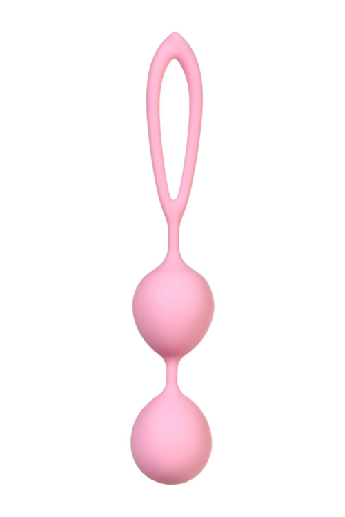 Розовые вагинальные шарики Lotus - 0