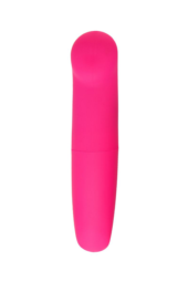Розовый мини-вибратор Juice - 12 см. - 1