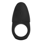 Черное эрекционное кольцо с вибрацией Vibrating Susanna - 2