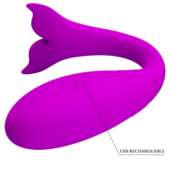 Лиловый вибратор-кит Jayleen с управлением через приложение - 7